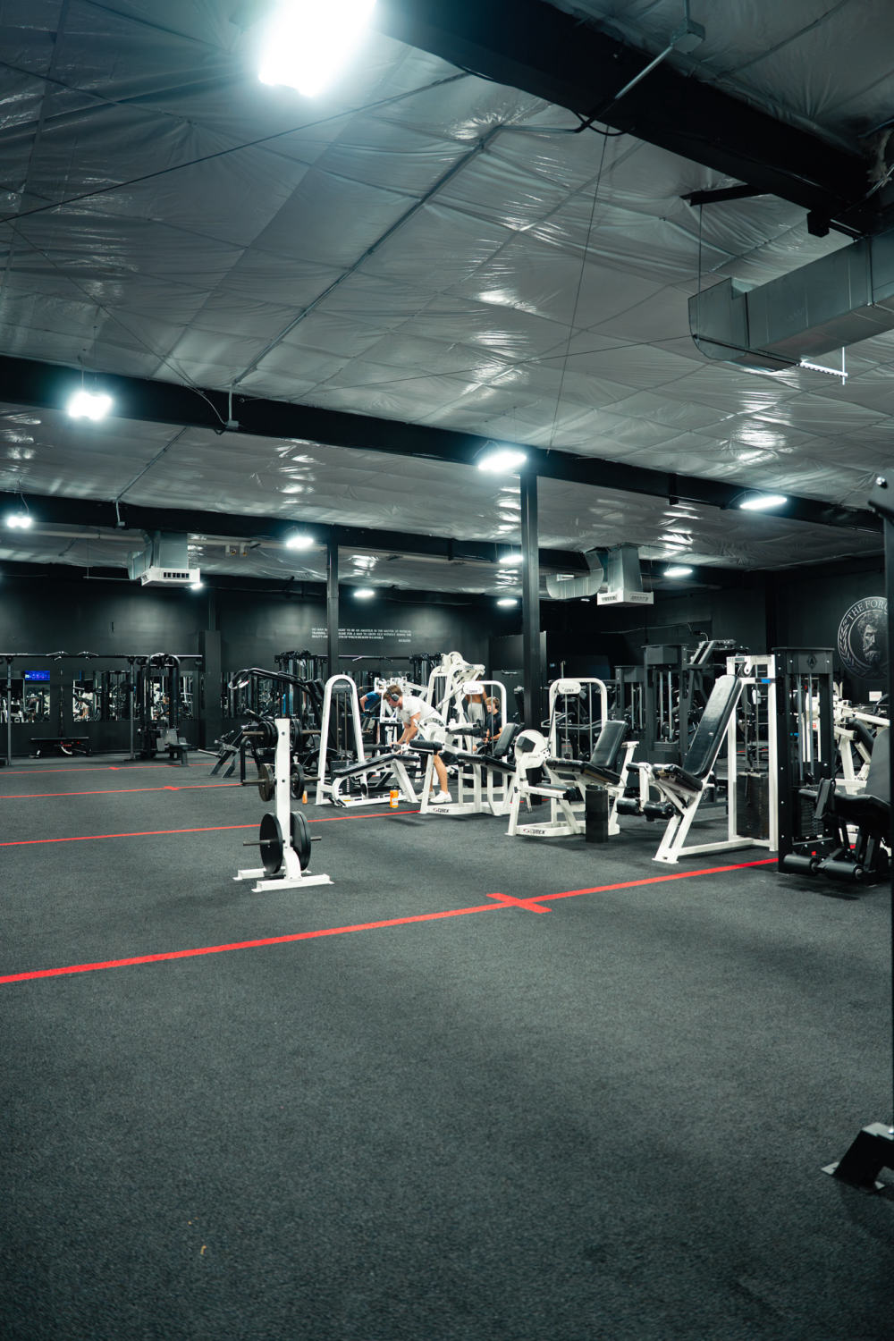 The Forum training floor